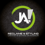 JA reclame & styling logo